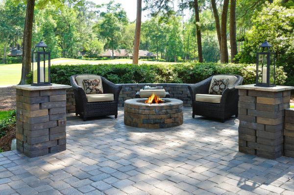 Fire Pit Installation in South Lyon