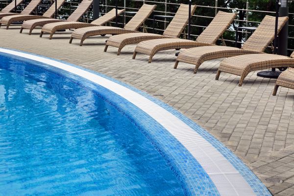 Cost of Poolside Hardscaping in South Lyon