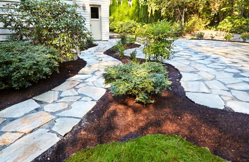 Stylish Paver Walkway